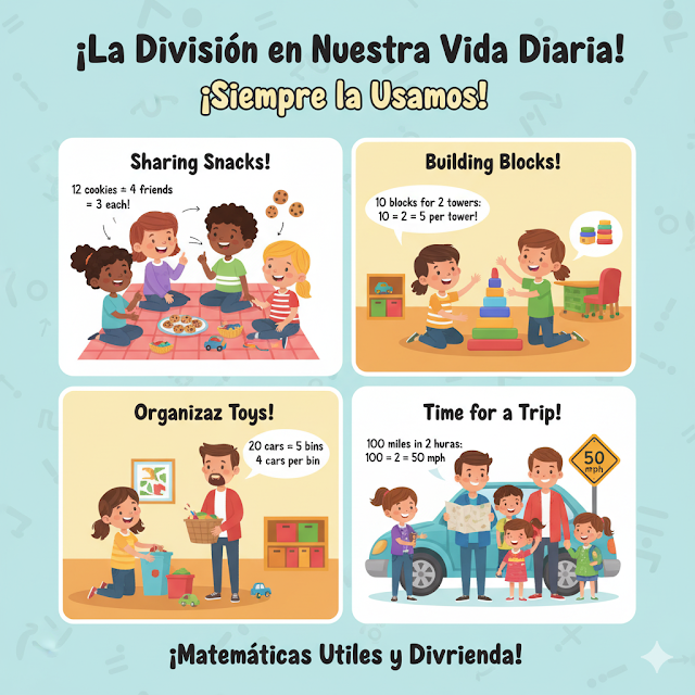 La División en Nuestra Vida Diaria ¡Siempre la Usamos!