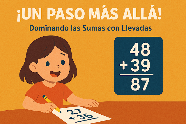 ¡Un Paso Más Allá! Dominando las Sumas con Llevadas