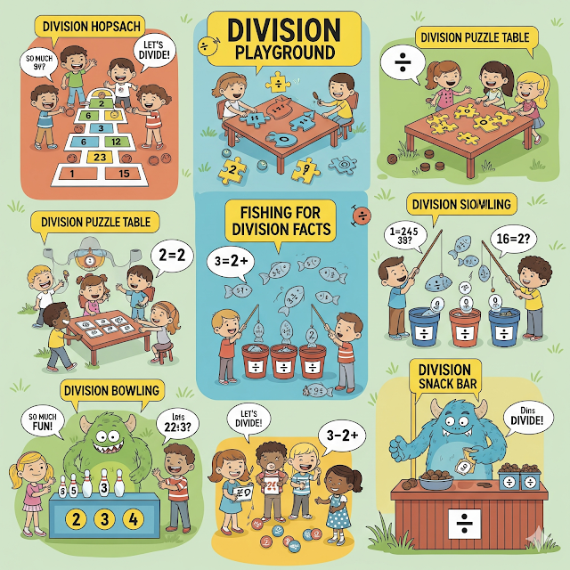 división, matemáticas, primaria, niños, juegos, actividades, aprender, diversión, educación, padres.